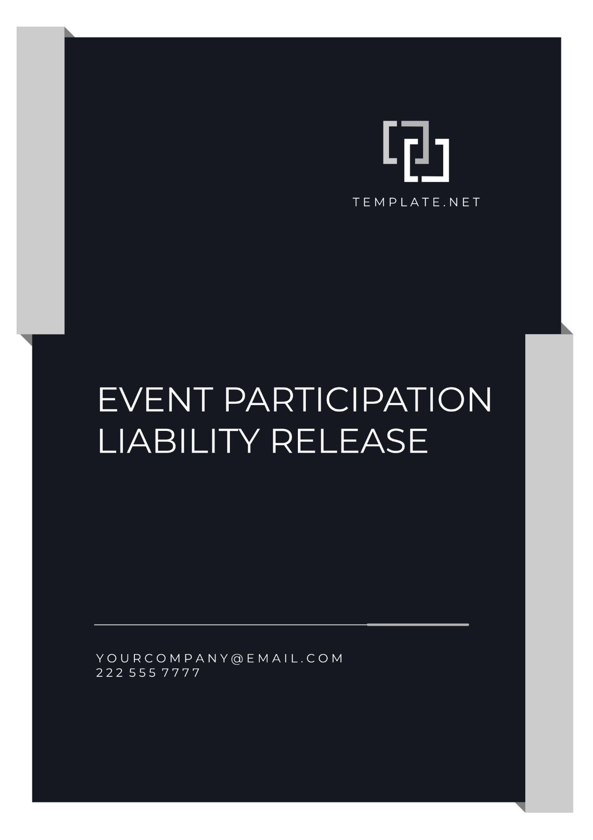 Event Participation Liability Release Template