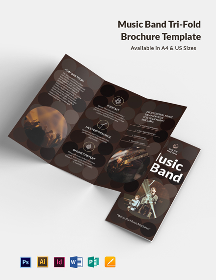 25 Music Brochure Word Templates Free Downloads Template