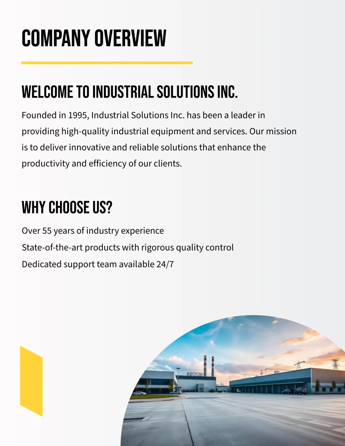 Free Industrial Catalog Template to Edit Online