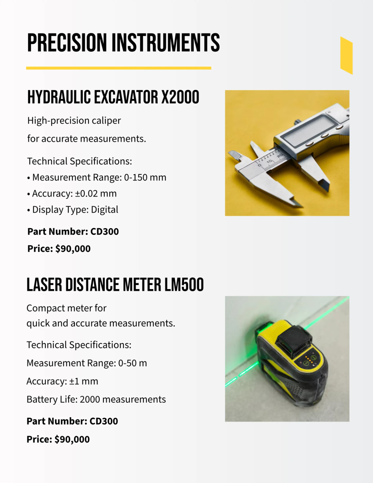 Free Industrial Catalog Template to Edit Online