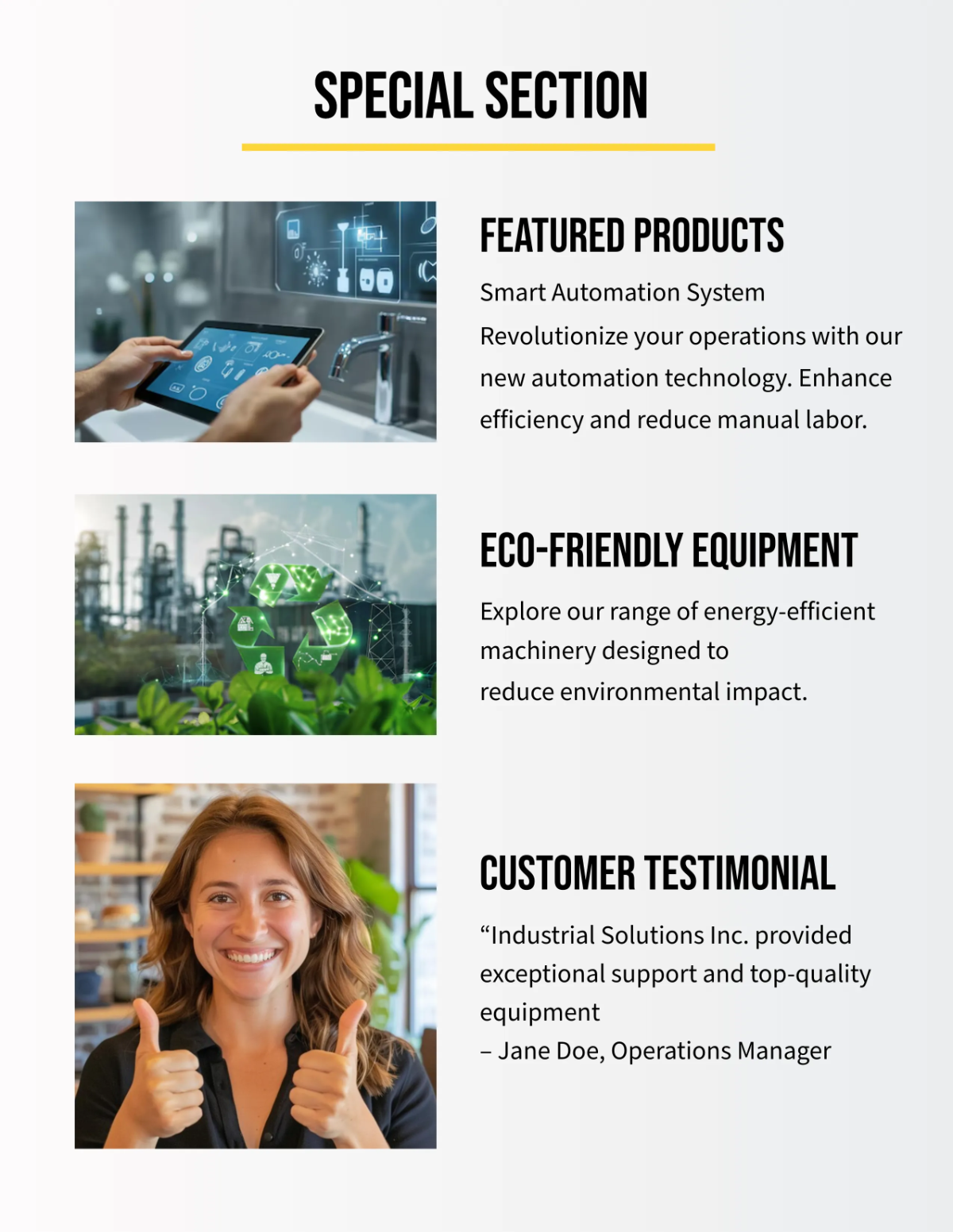 Free Industrial Catalog Template to Edit Online