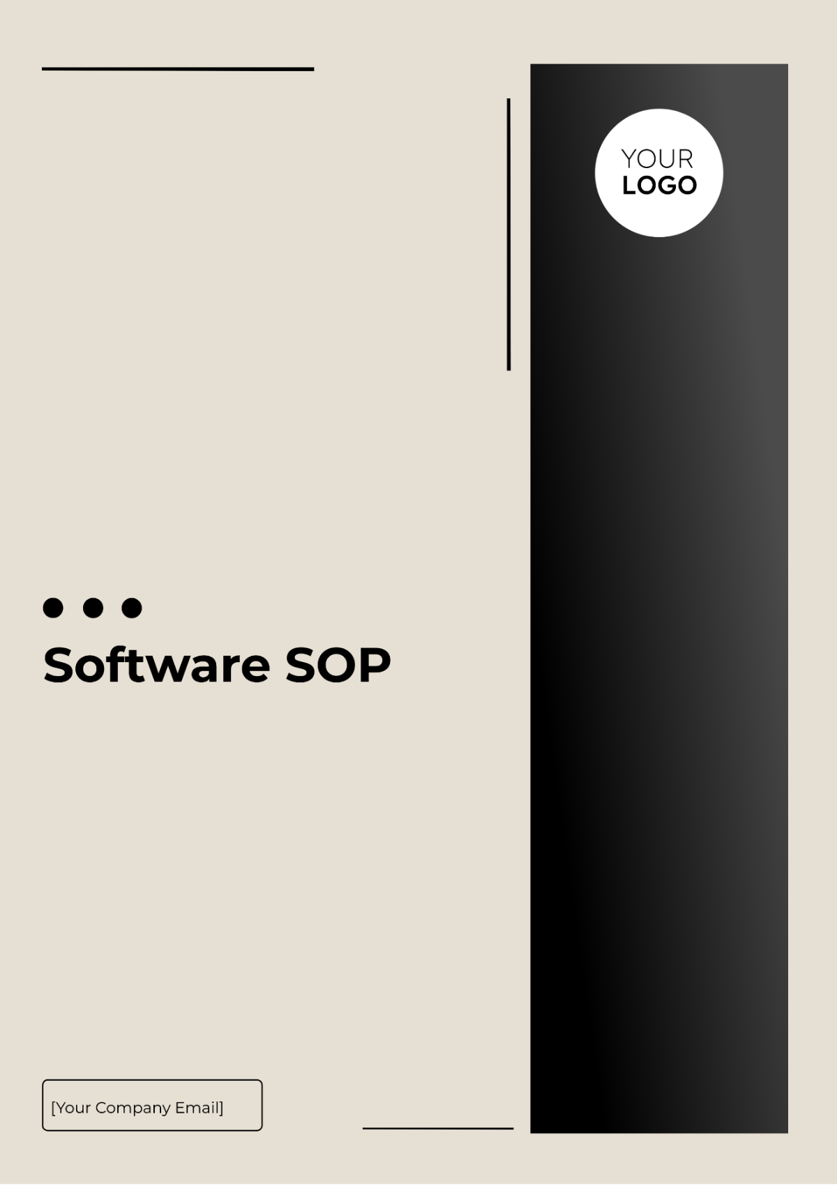 Software SOP Template - Edit Online & Download