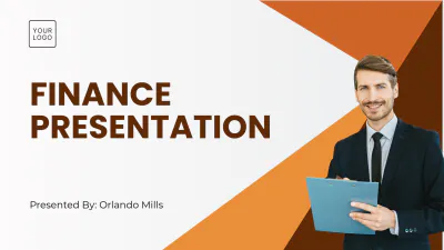 Free Finance Presentation Template to Edit Online