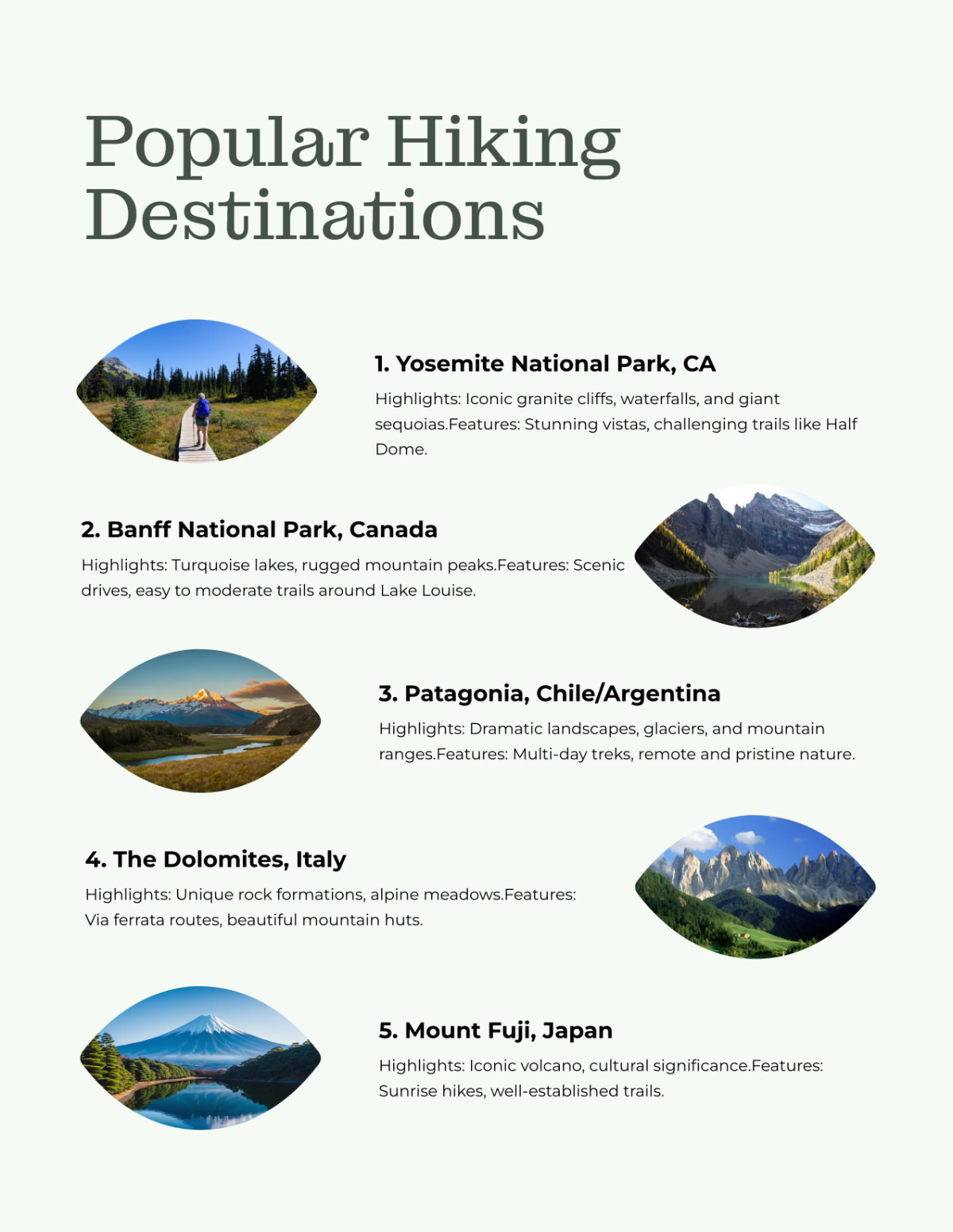 Free Hiking Catalog Cover Template to Edit Online