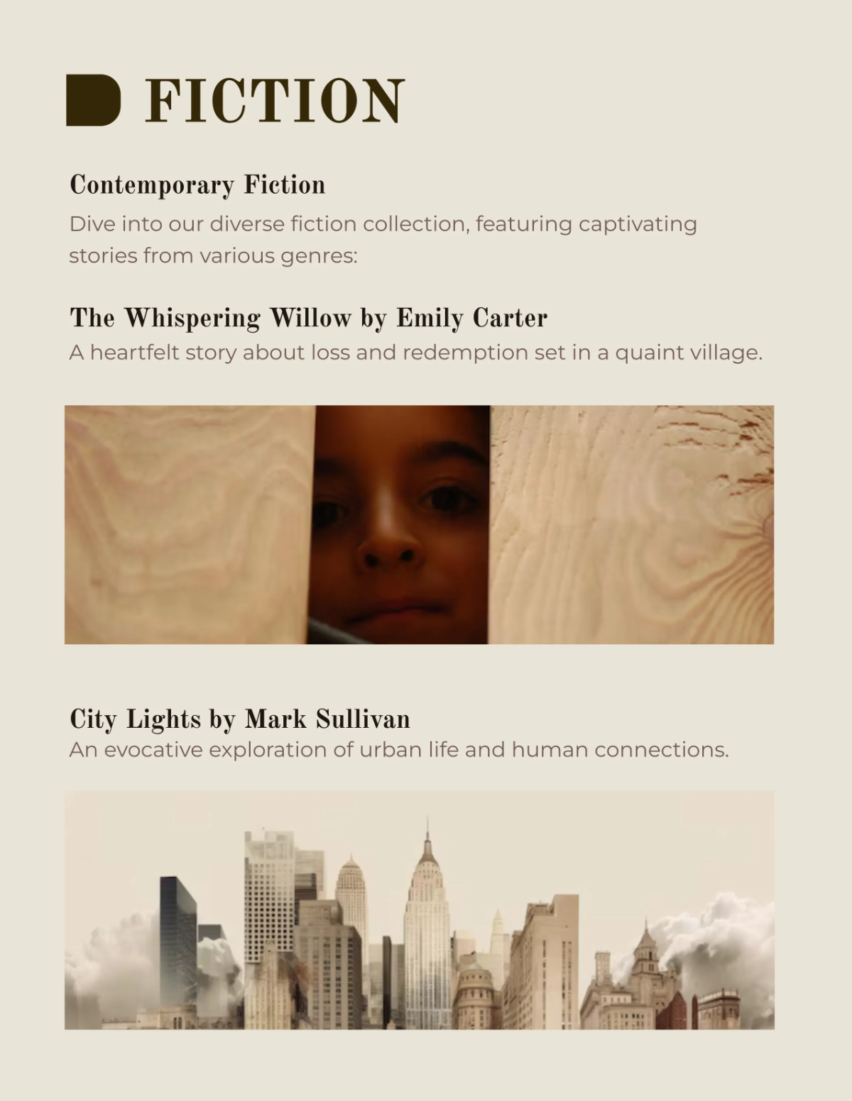 Free Book Catalog Template to Edit Online