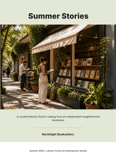 Free Book Catalog Template to Edit Online