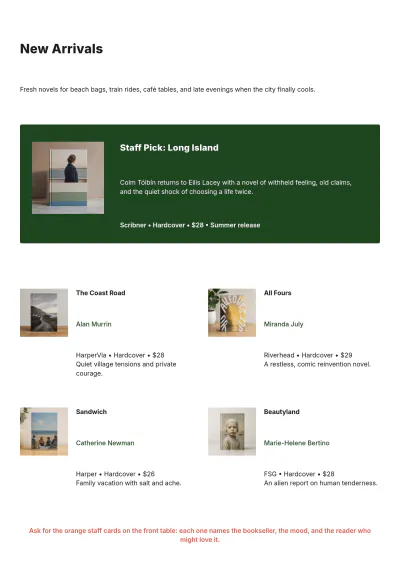 Free Book Catalog Template to Edit Online