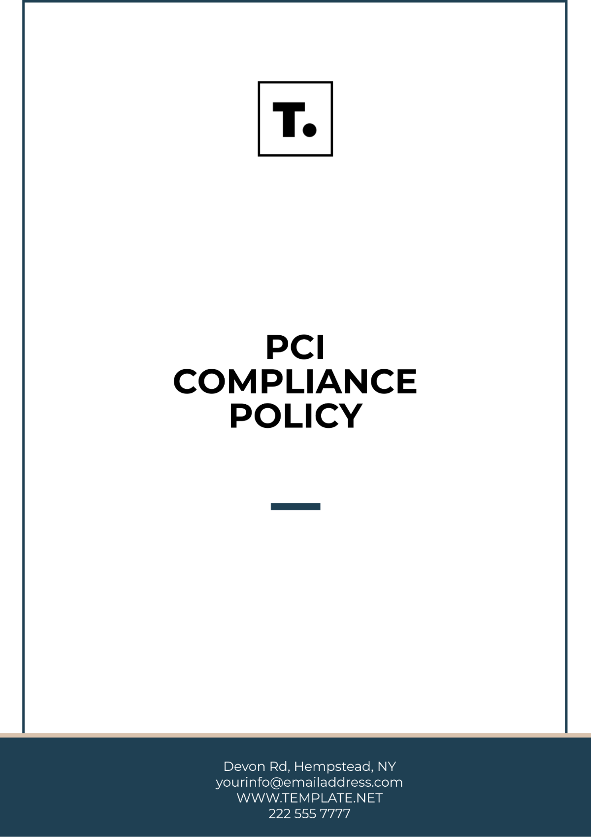 Free Security Policy Templates To Edit Online
