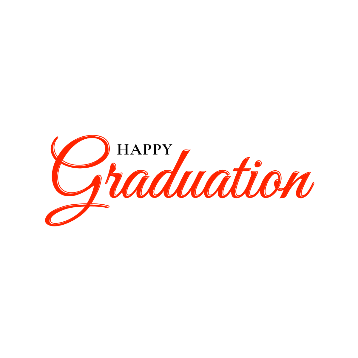 Personalized Happy Graduation Text - Edit Online | Template.net