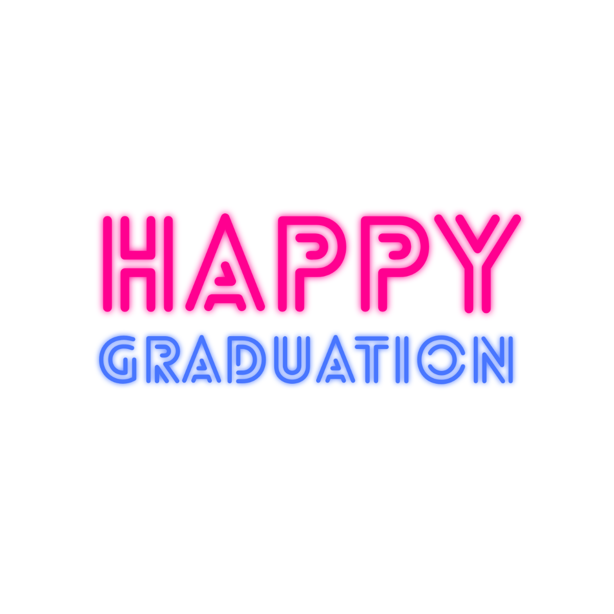 Retro Happy Graduation Text - Edit Online | Template.net