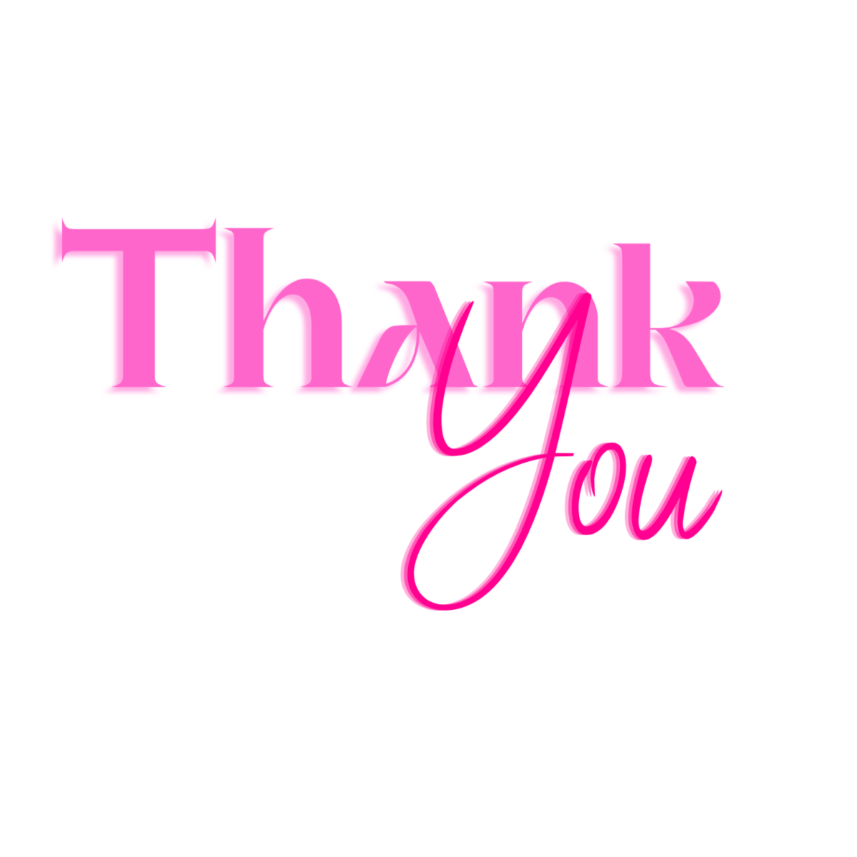 Chic Thank You Text