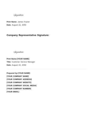 Free Moving Company Liability Release Template to Edit Online