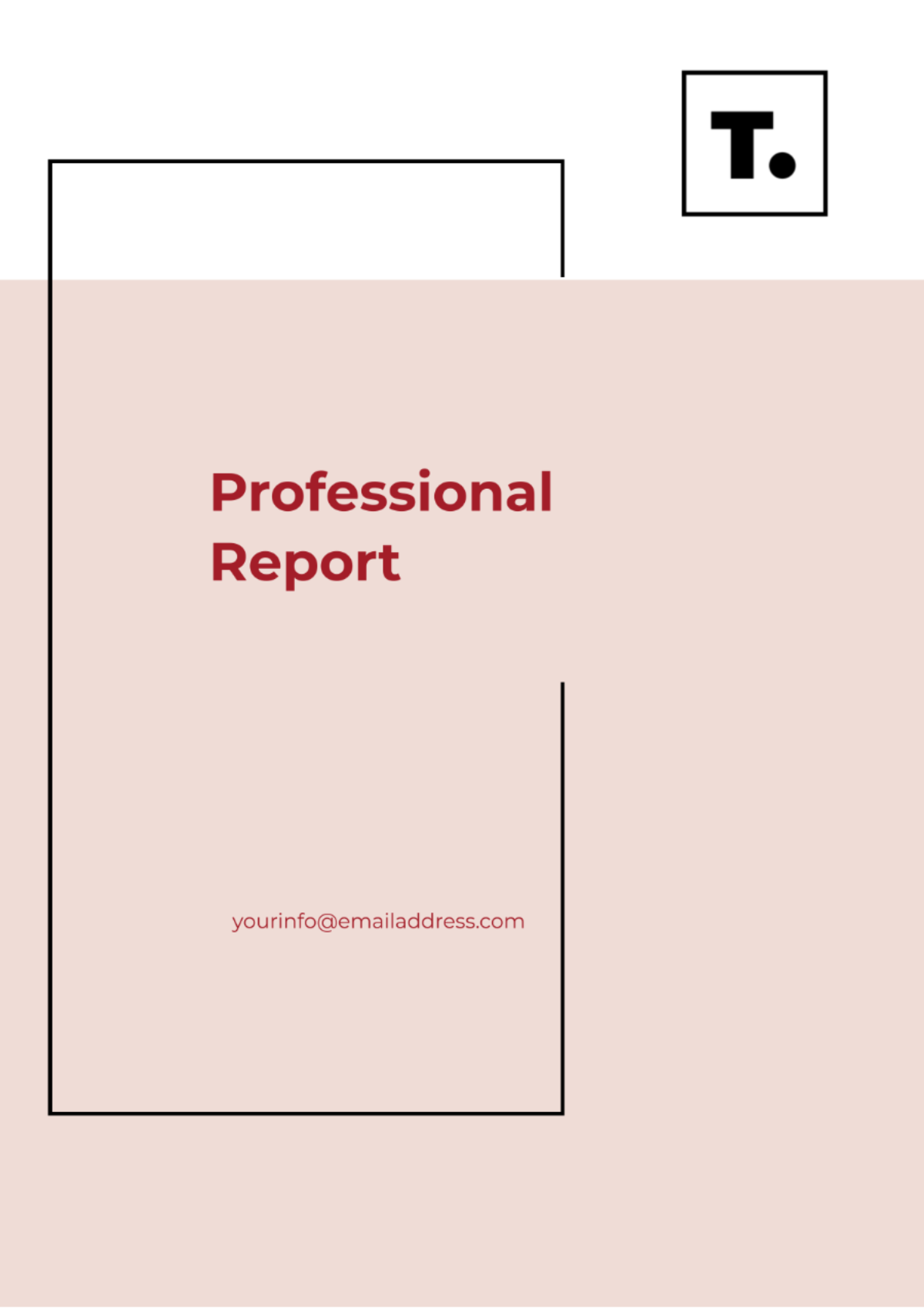 Professional Report Template - Edit Online & Download