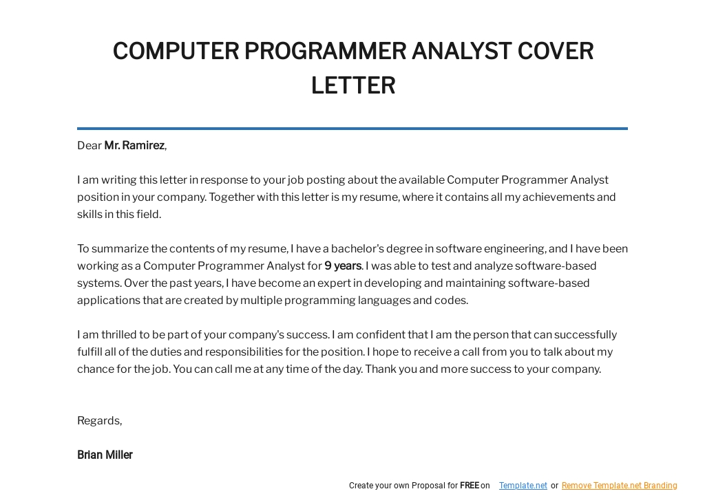 Computer Programmer Analyst Cover Letter Template.jpe