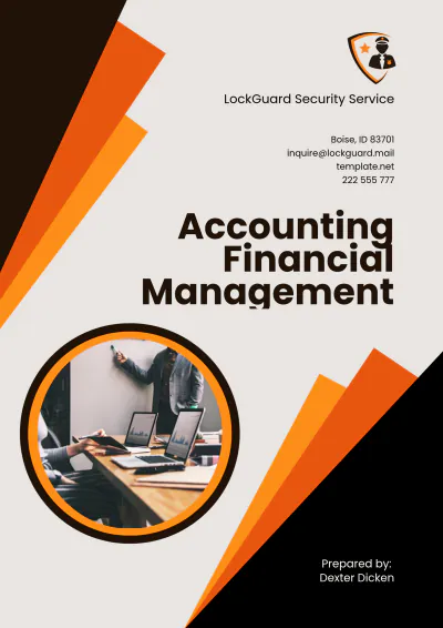 Free Accounting Financial Management Template to Edit Online