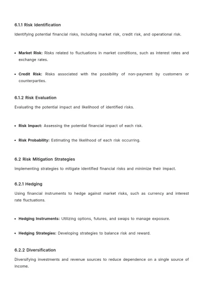 Free Accounting Financial Management Template to Edit Online
