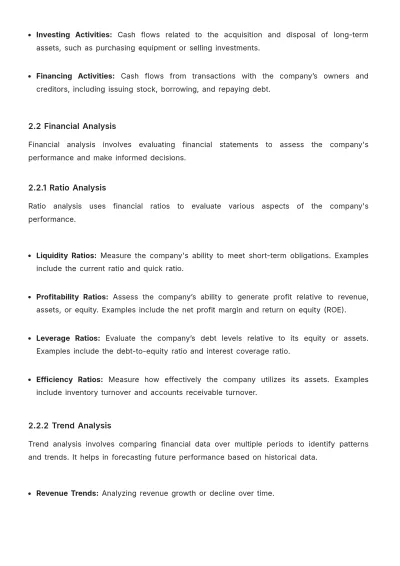 Free Accounting Financial Management Template to Edit Online