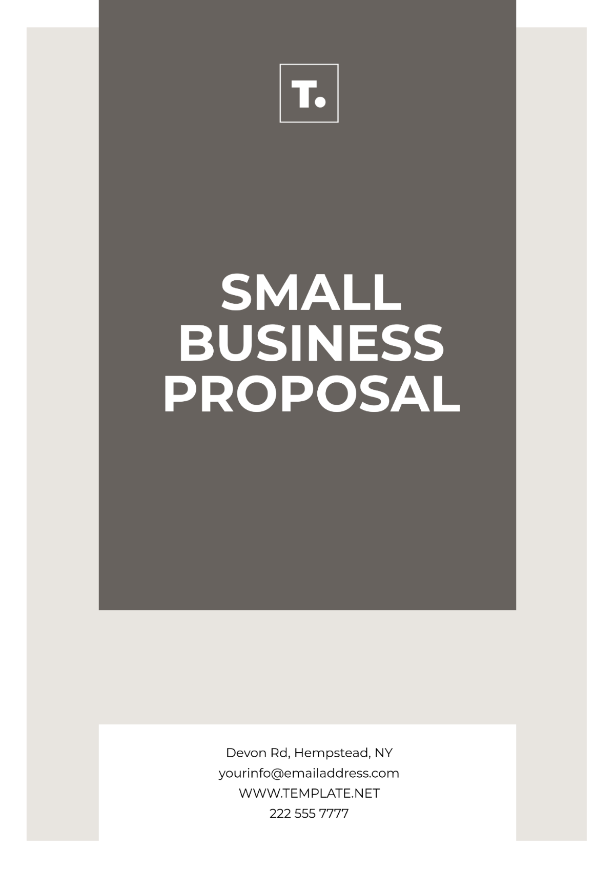 Small Business Proposal Template