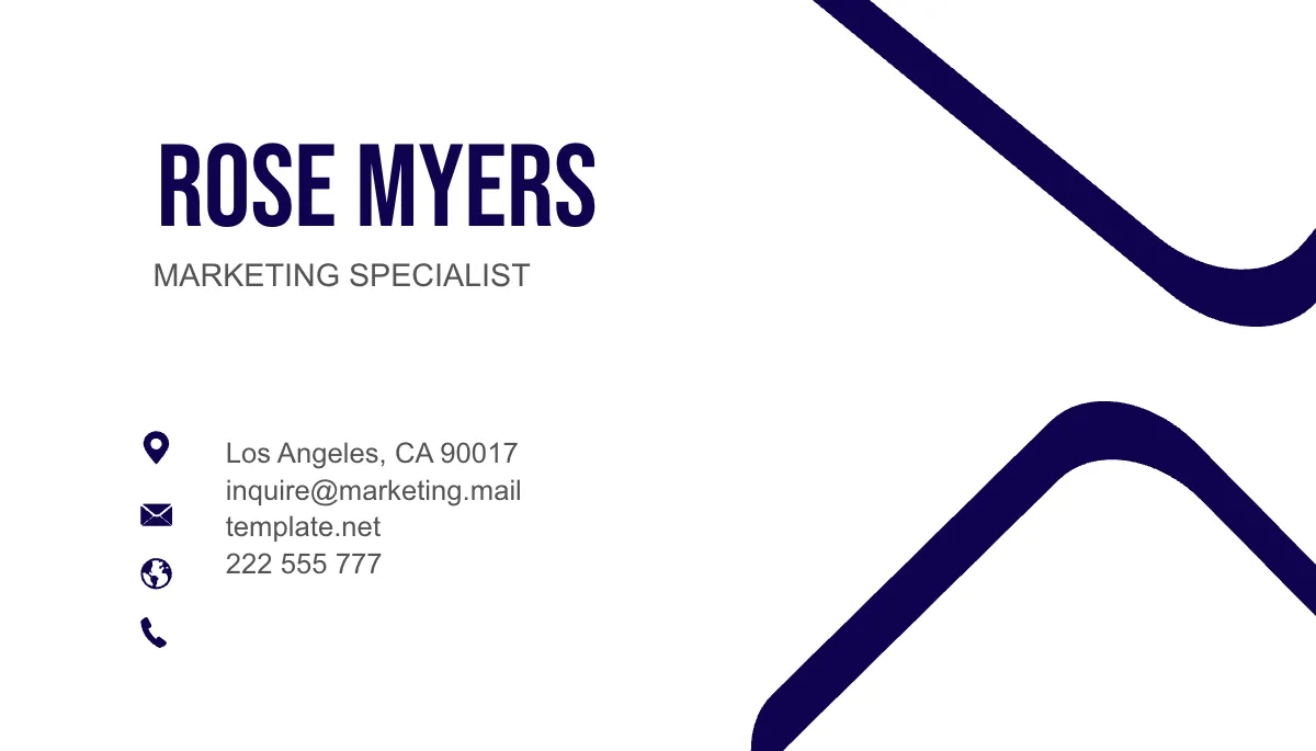 Free Marketing Personalized Card Template to Edit Online