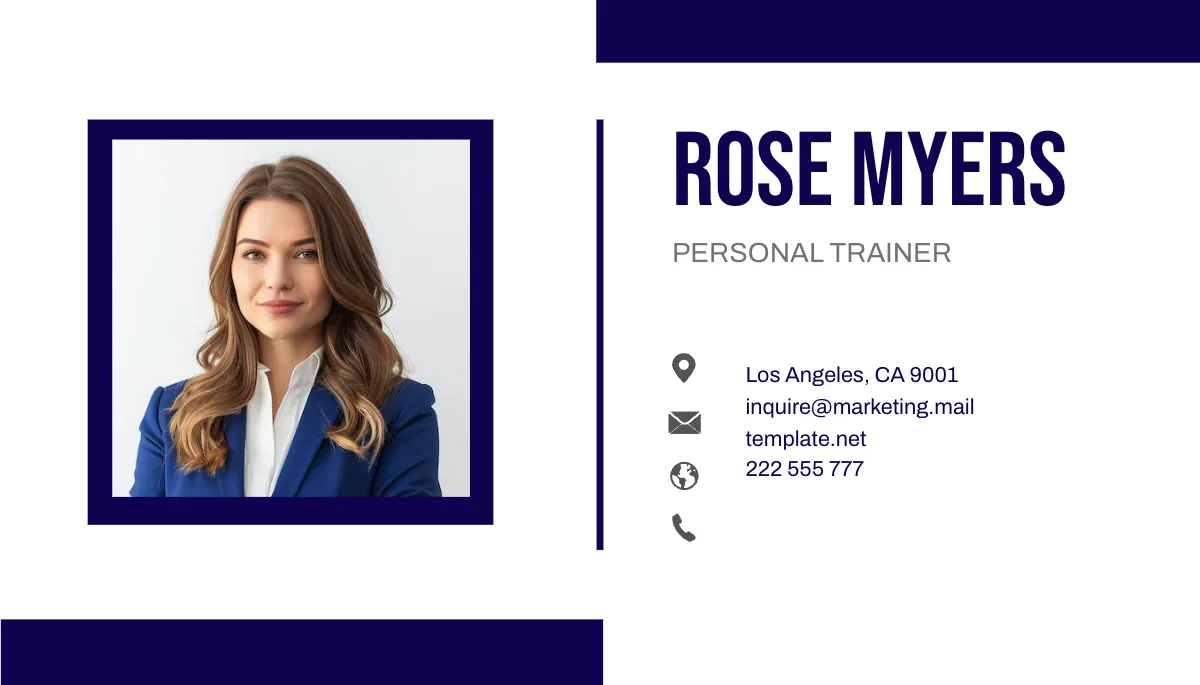 Free Marketing Unique Business Card Template to Edit Online