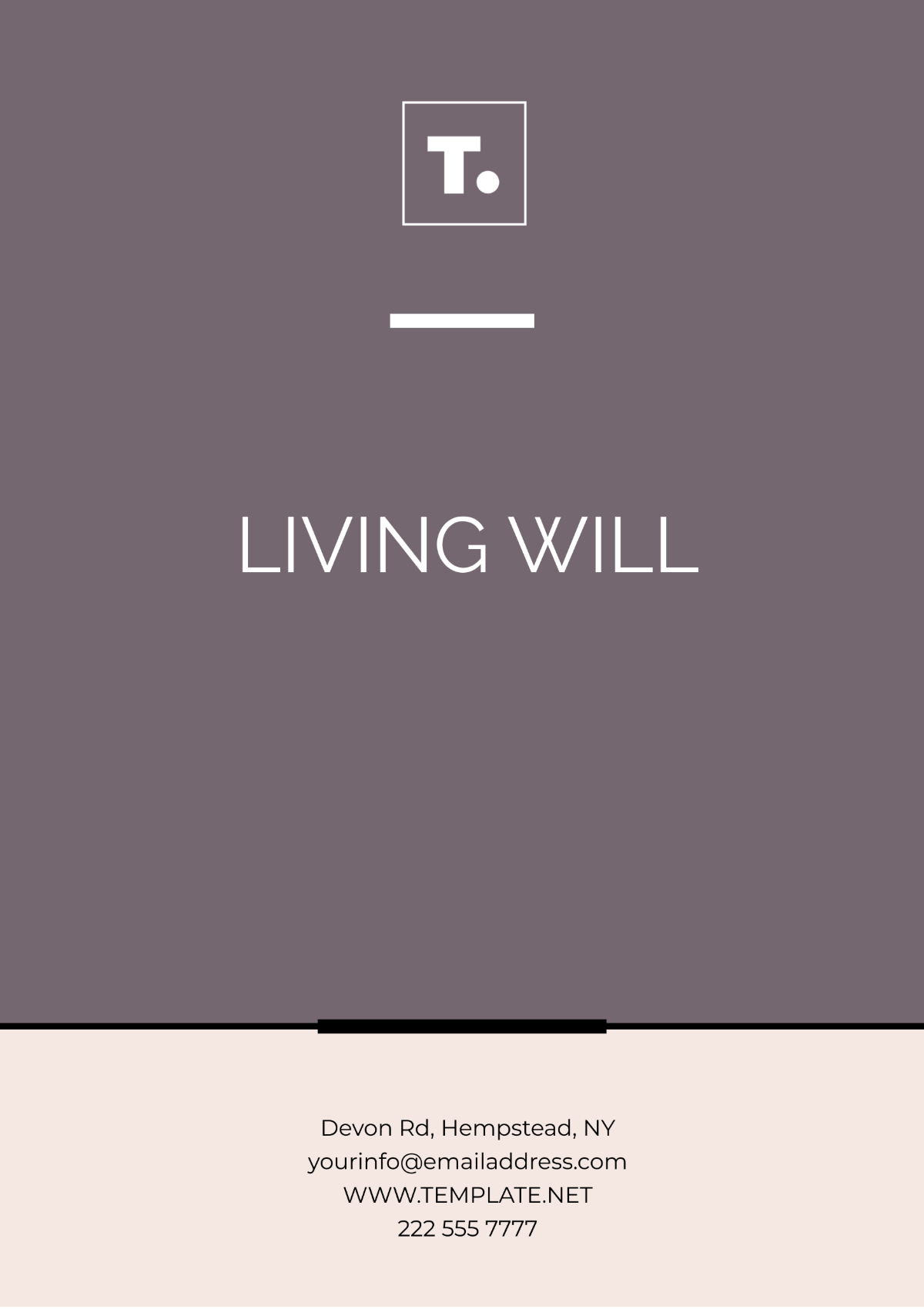 Living Will Template - Edit Online & Download