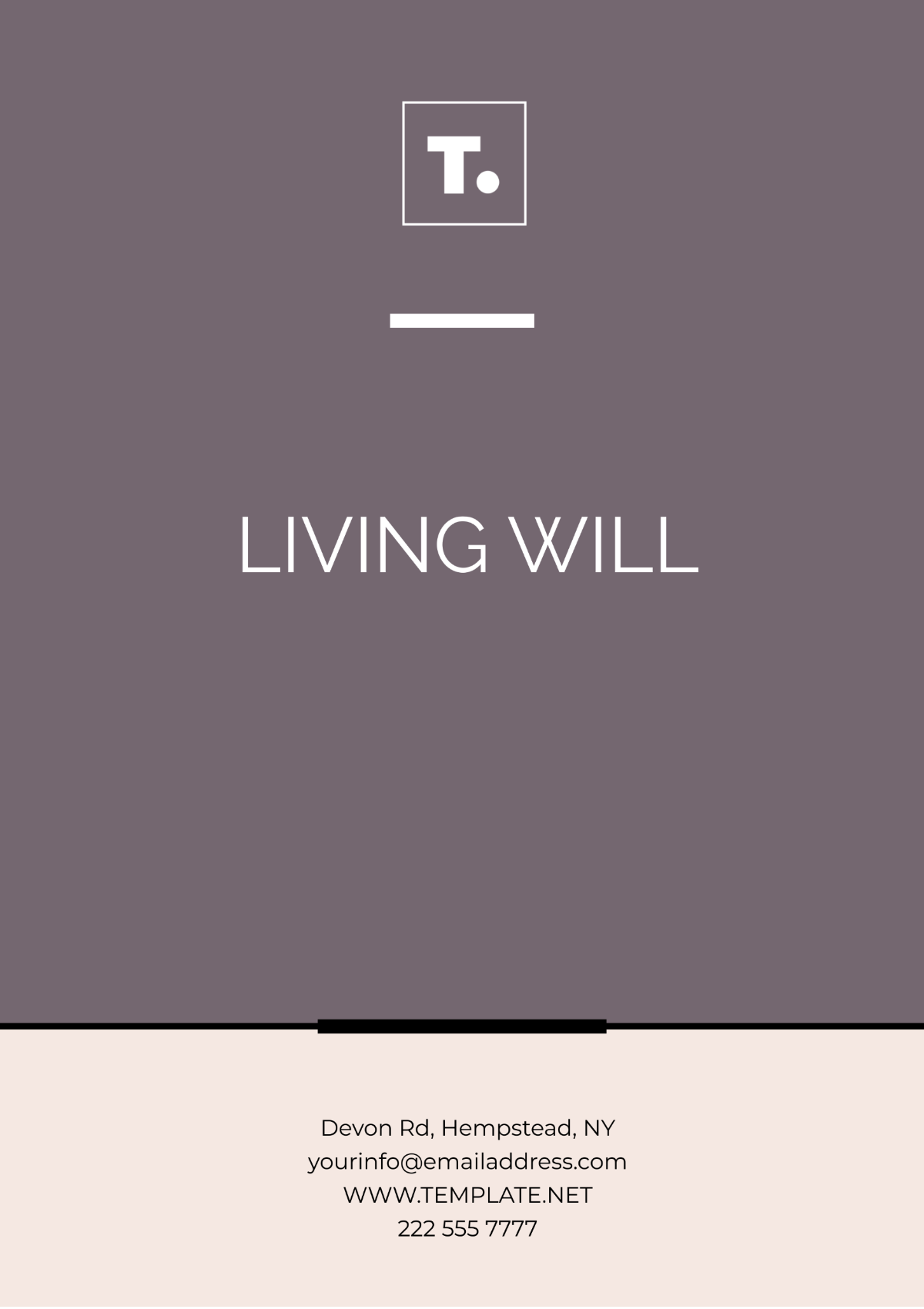 Free Living Will Template Edit Online Download Template