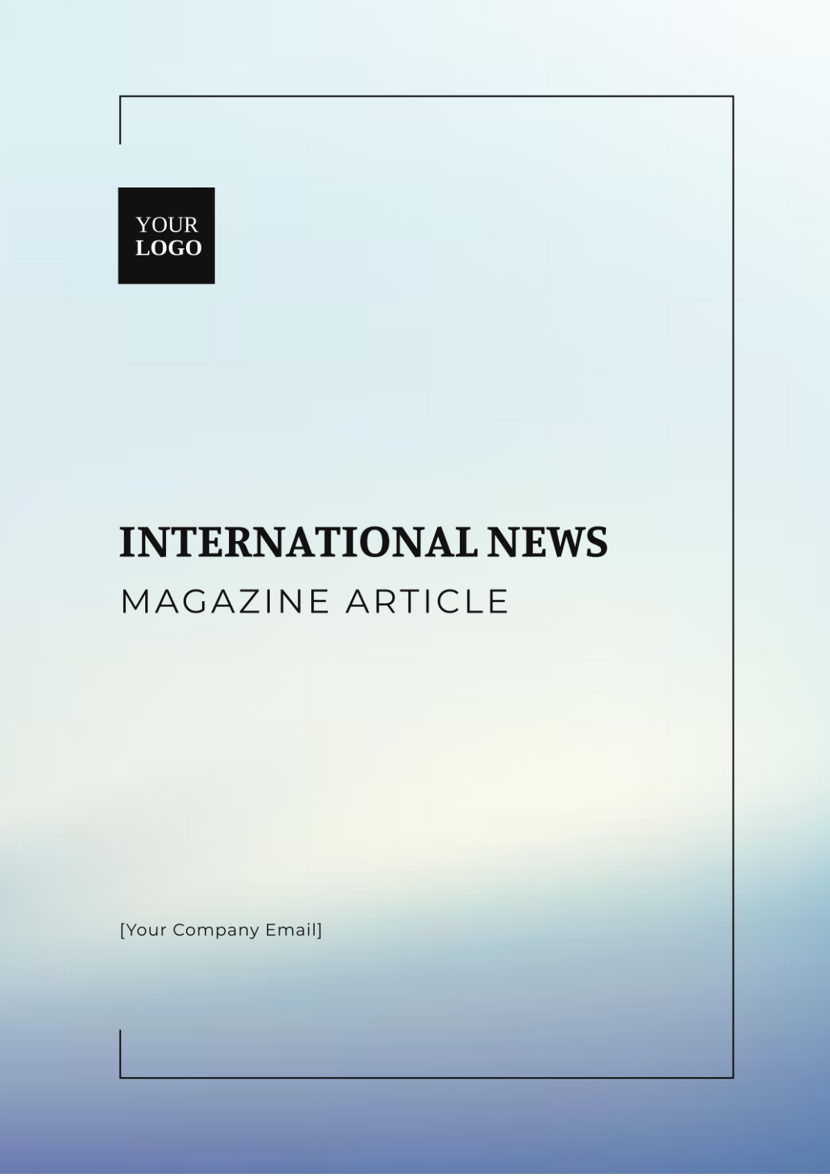 Free News Templates To Customize Online Free News Templates To Customize Online