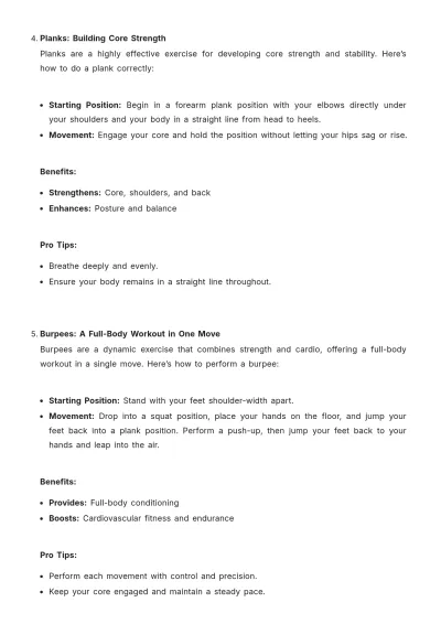 Free Fitness Magazine Article  Template to Edit Online