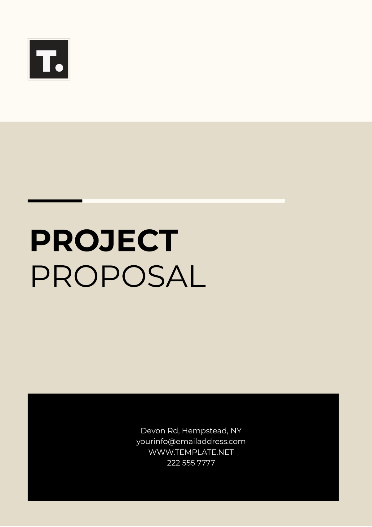 Project Proposal Template - Edit Online & Download