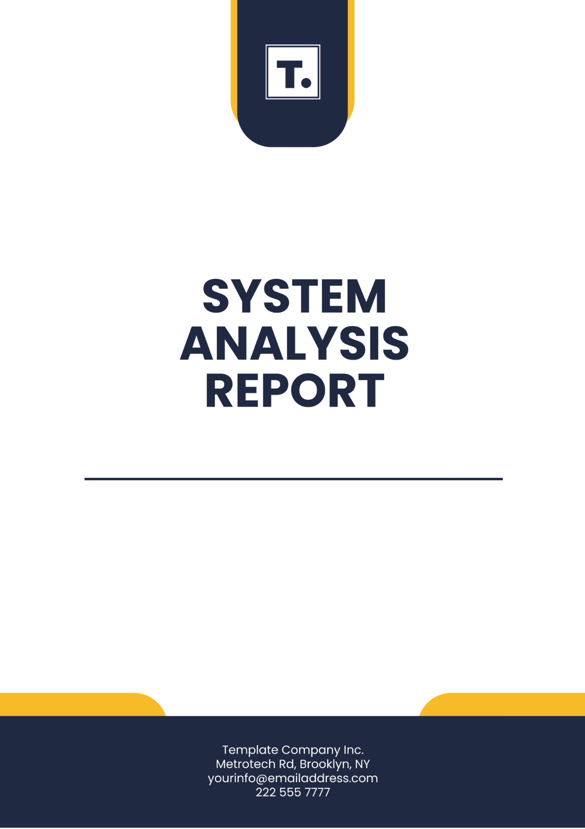 System Analysis Report Template - Edit Online & Download