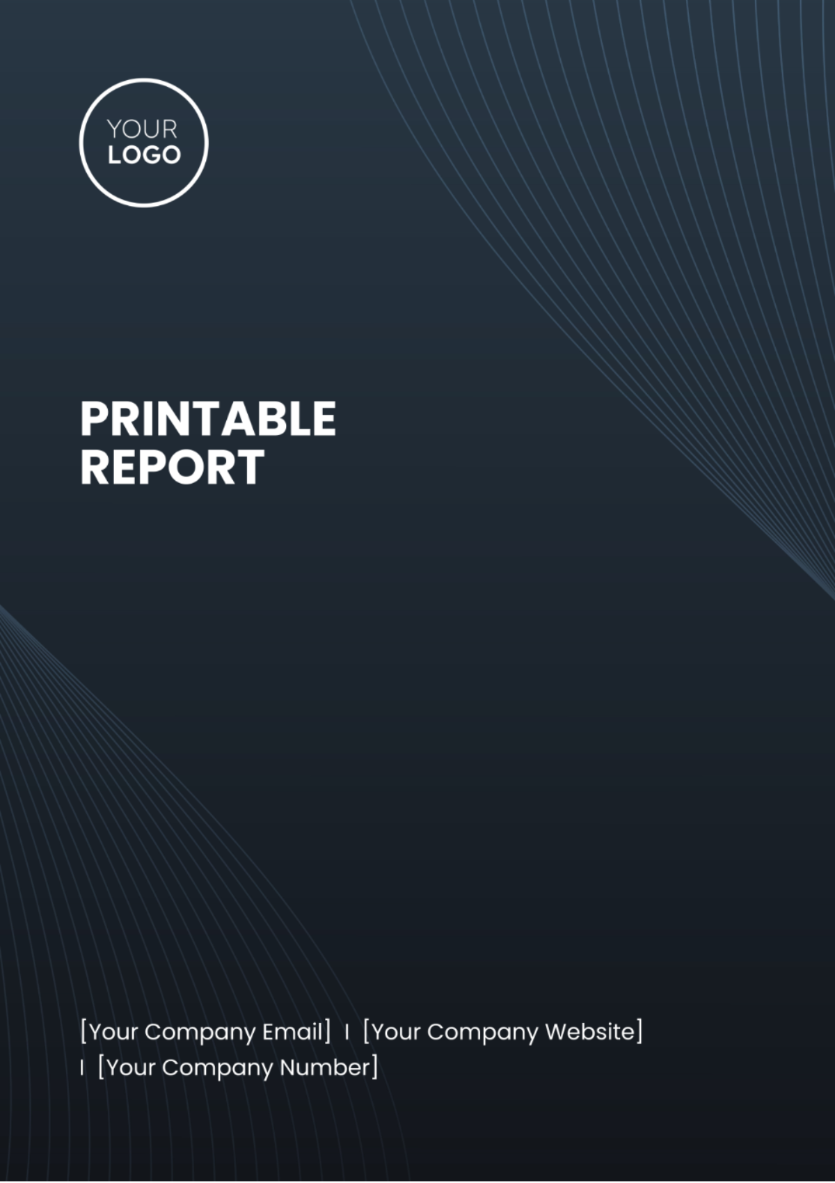 Printable Report Template