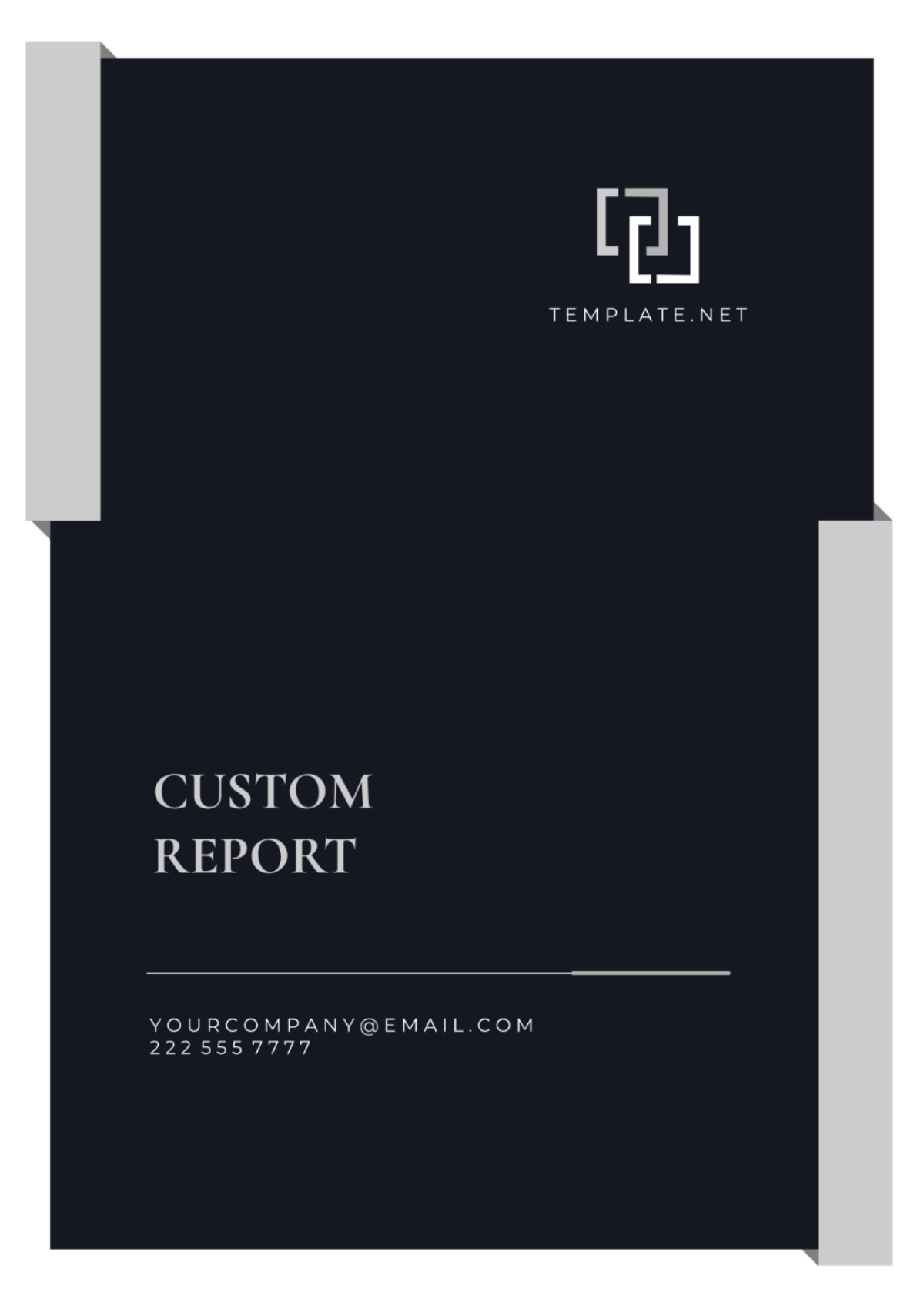 Custom Report Template - Edit Online & Download