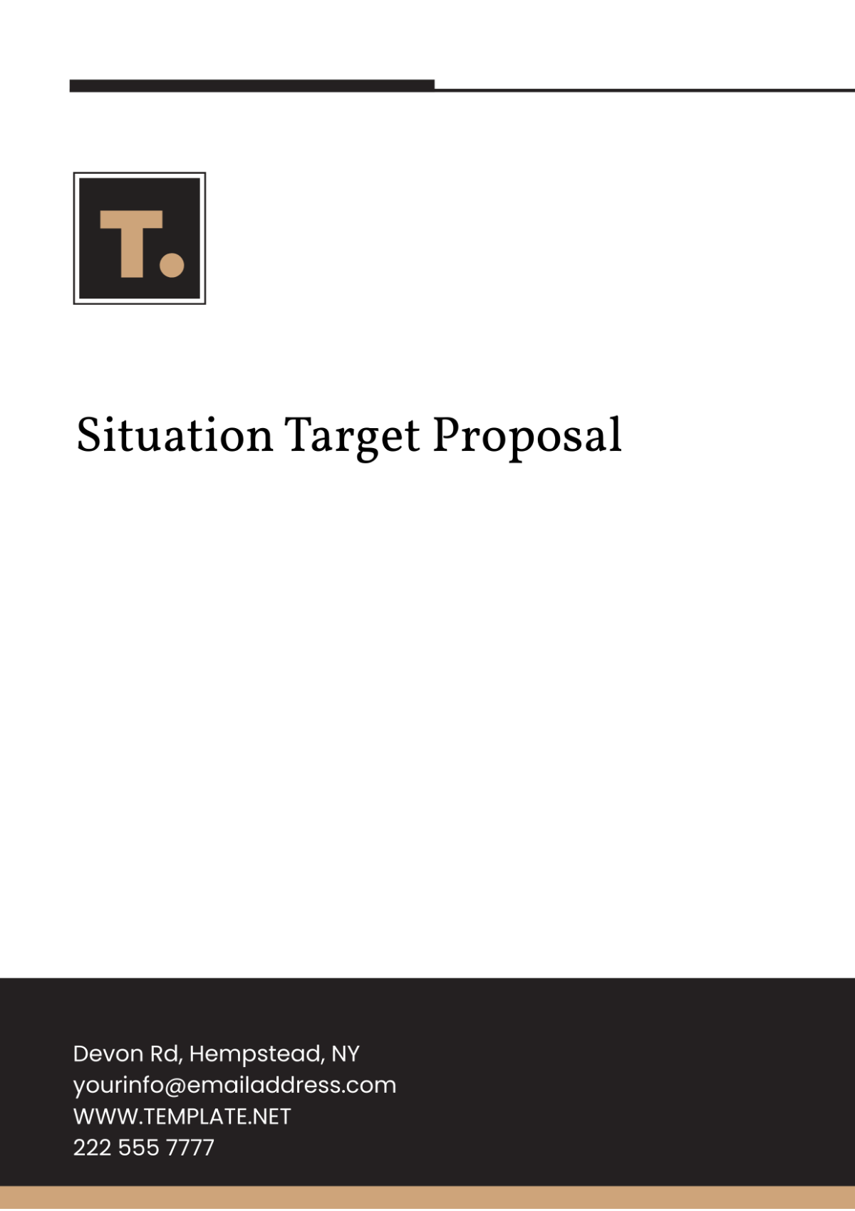 Situation Target Proposal Template