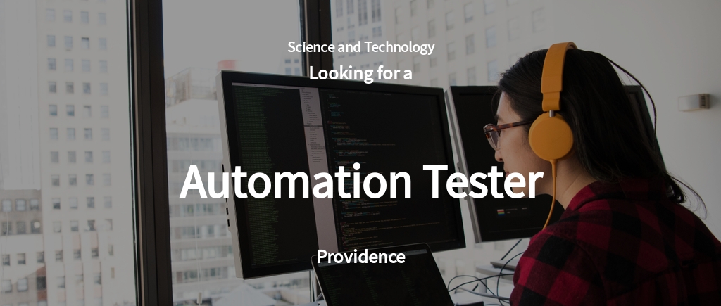 Free Automation Tester Job Description Template.jpe