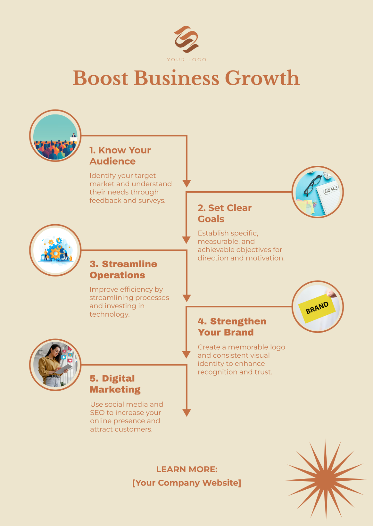 Sophisticated Infographic Template - Edit Online & Download