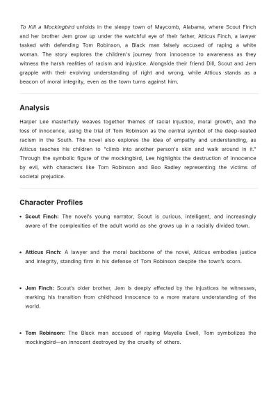 Free Book Reports Newspaper Article Template to Edit Online