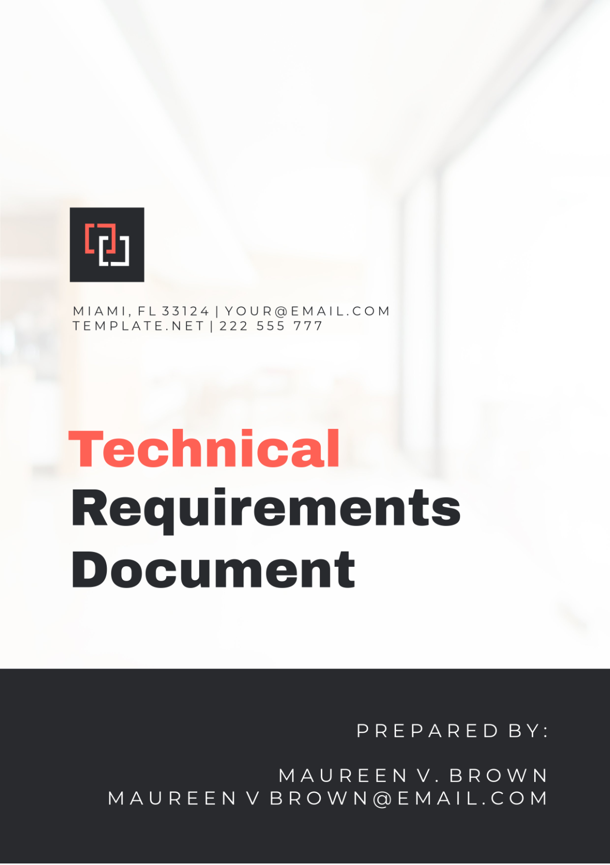 Technical Requirements Document Template - Edit Online & Download