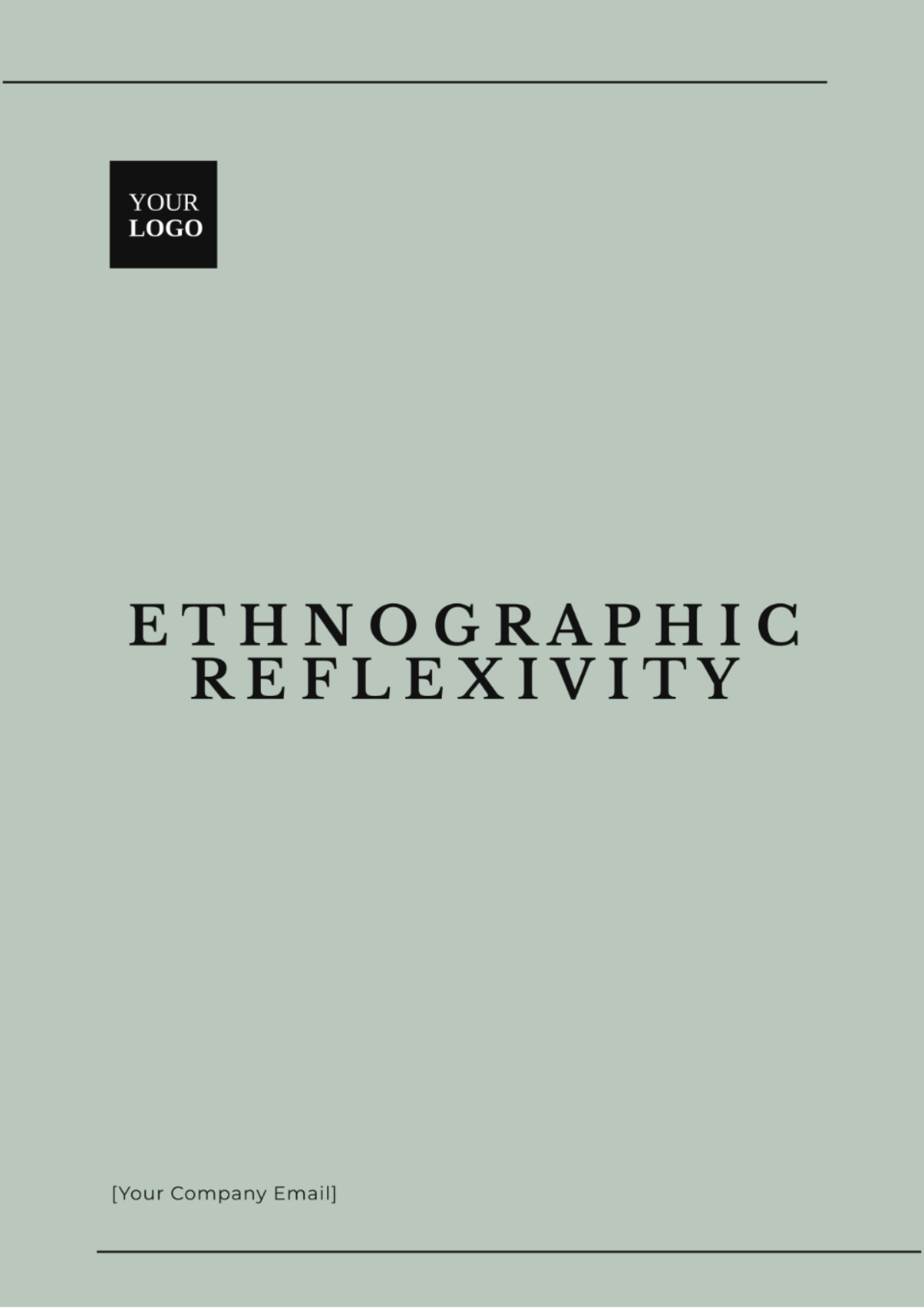 Ethnographic Reflexivity Template