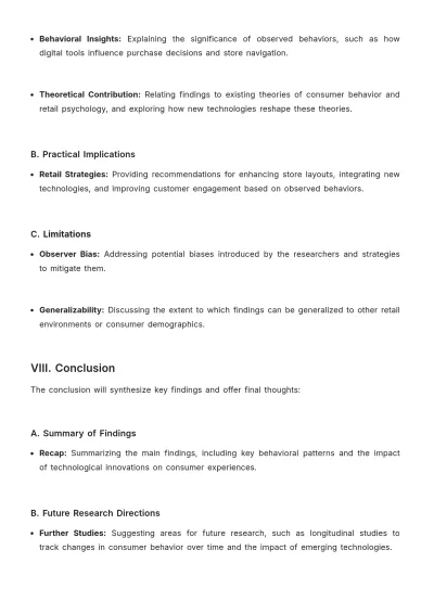 Free Observational Research Methodology Template to Edit Online