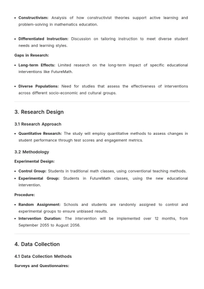 Free Scientific Methodology Template to Edit Online