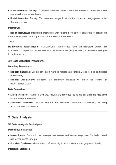 Free Scientific Methodology Template to Edit Online