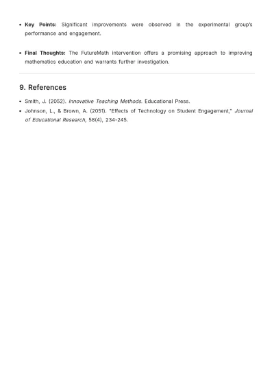 Free Scientific Methodology Template to Edit Online