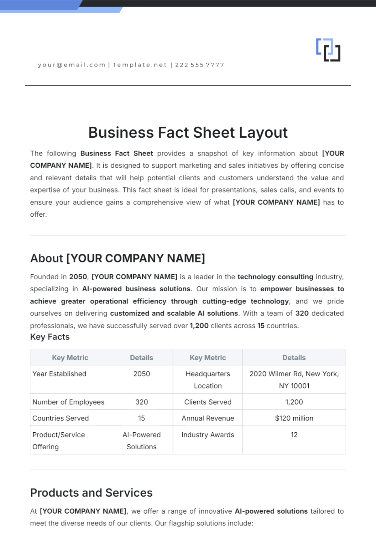 Free Hotel Fact Sheet Template Edit Online Download Template