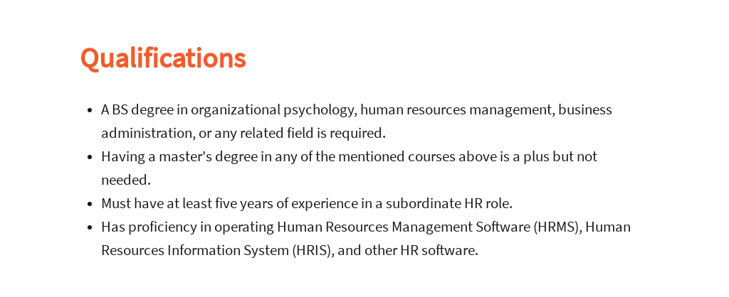 Free Human Resource Advisor Job Description Template 5.jpe