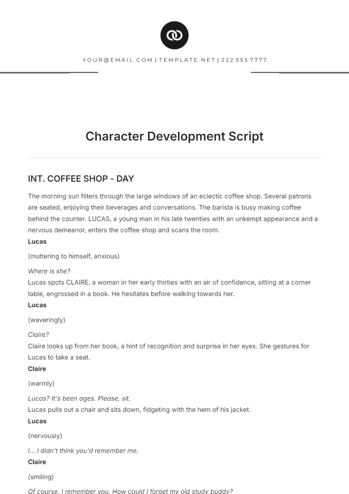 Free Talk Show Script For Students Template Edit Online Download Free Talk Show Script For Students Template Edit Online Download