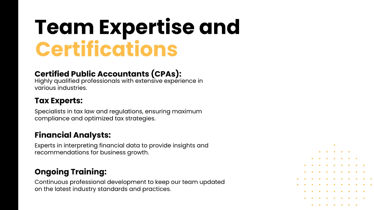 Free Accounting Presentation Template to Edit Online