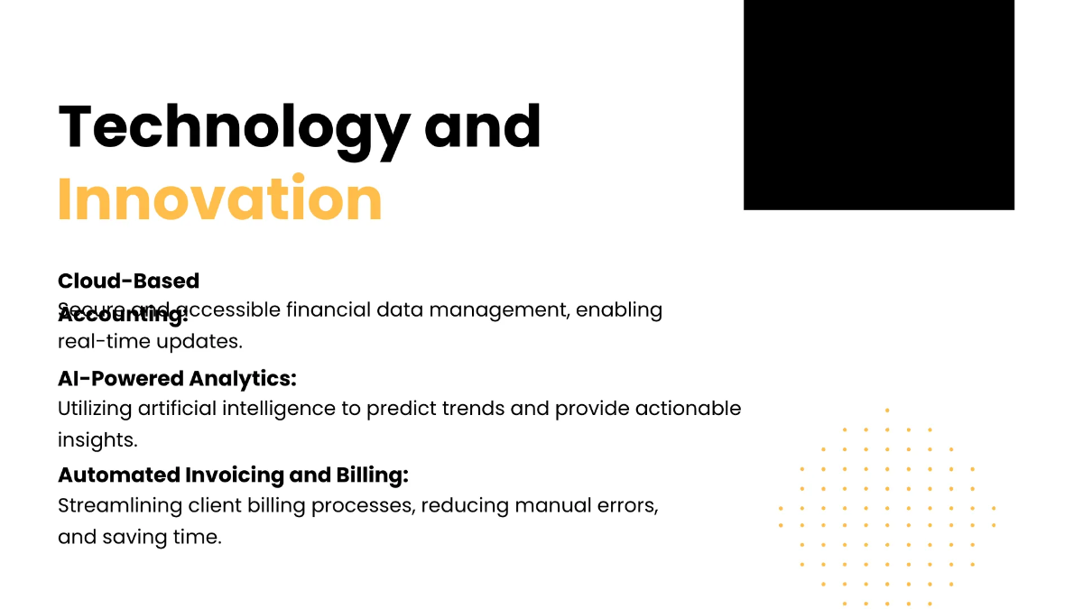 Free Accounting Presentation Template to Edit Online