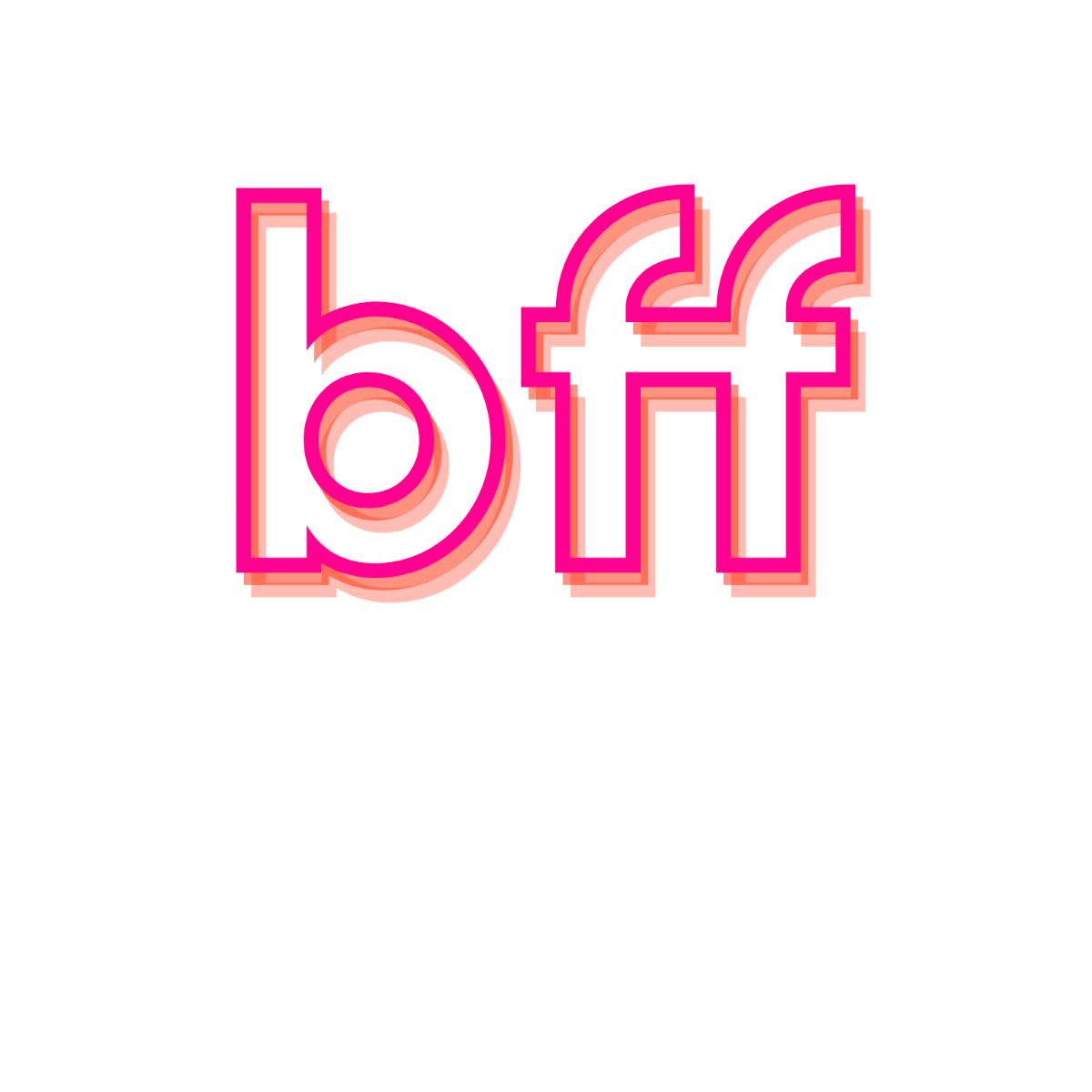 Free Creative BFF Text Template - Edit Online & Download | Template.net