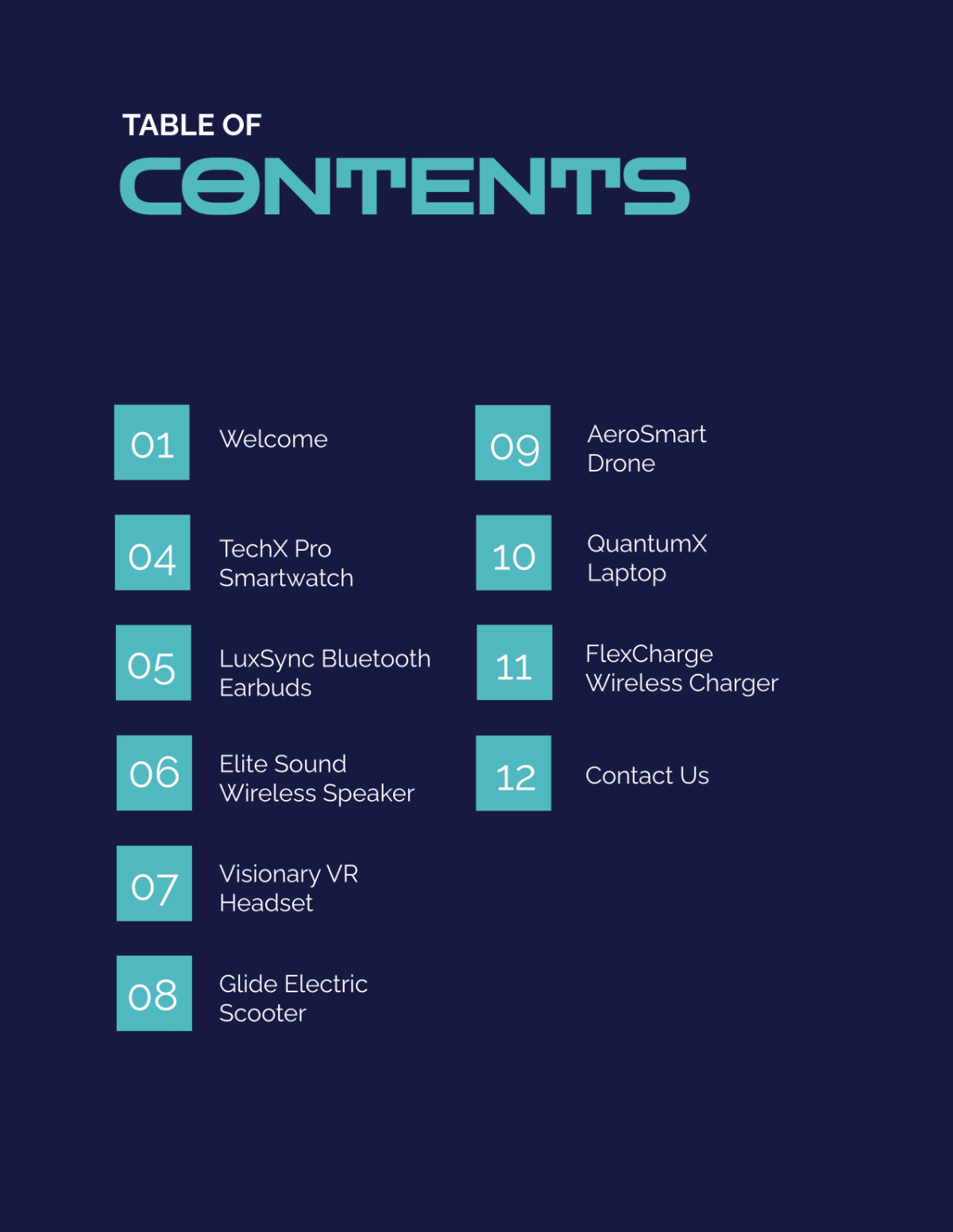 Free Digital Catalog Template to Edit Online