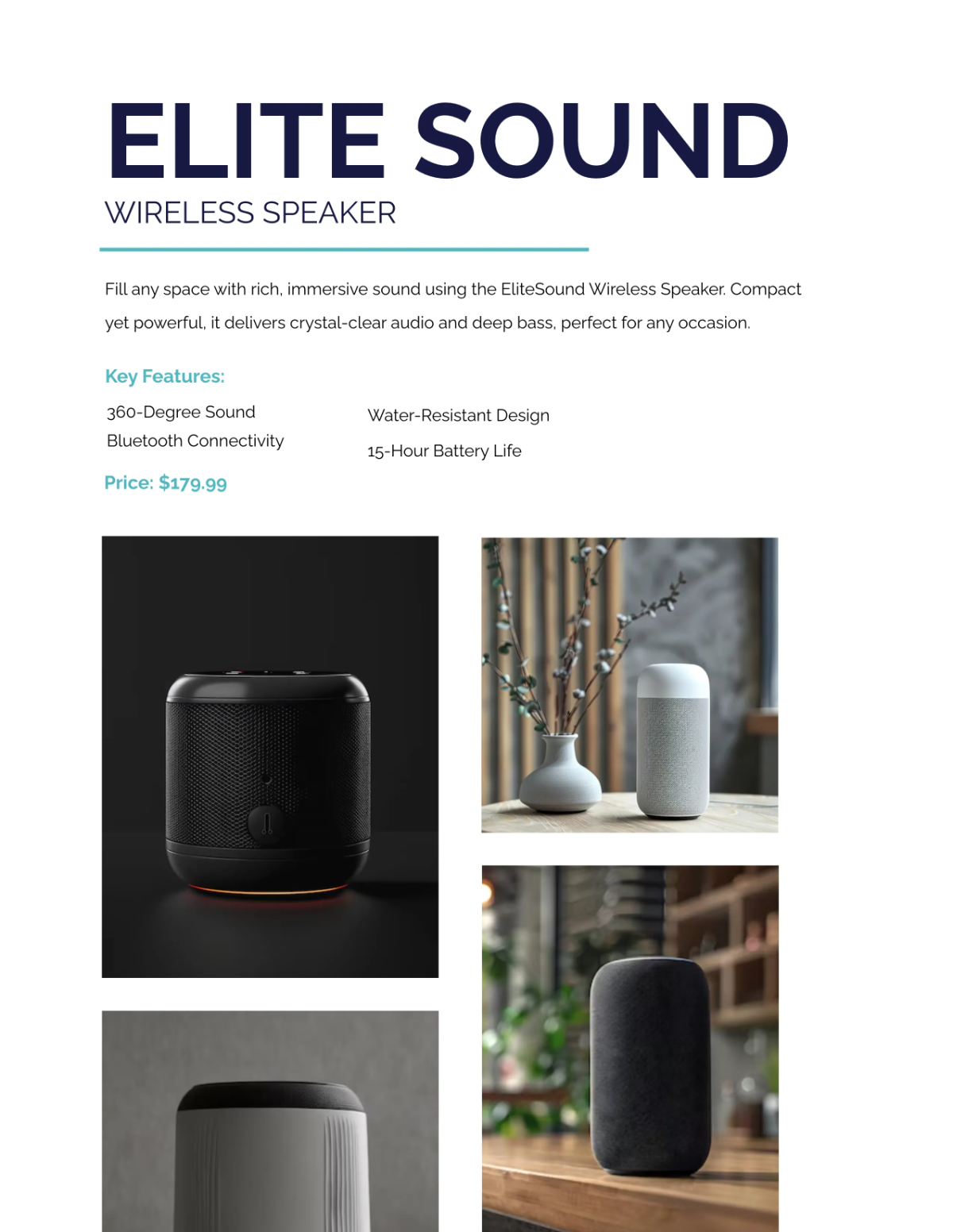 Free Digital Catalog Template to Edit Online